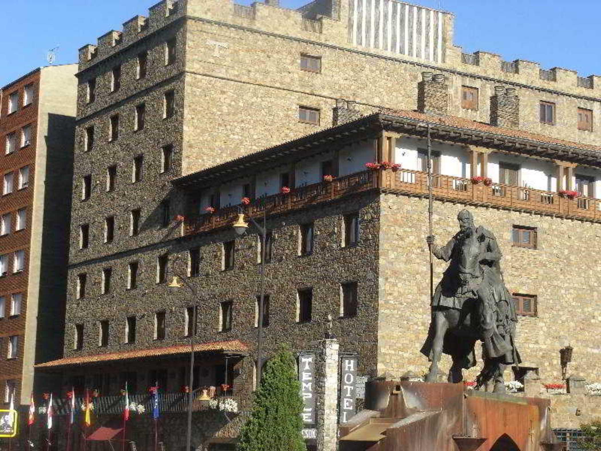 Hotel Temple Ponferrada Ngoại thất bức ảnh